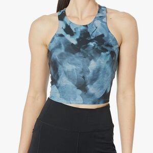 Beyond Yoga Softmark Focus Cropped Tank Woman's Size L NWT Tie-dye